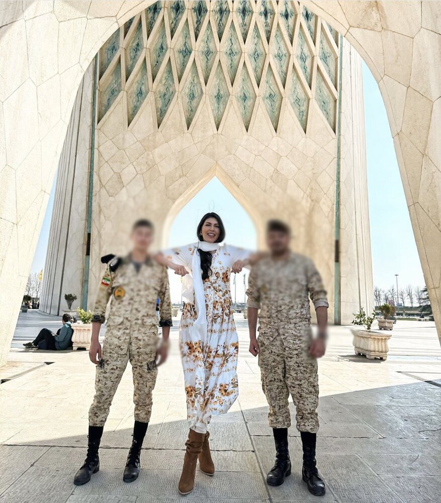 عکس جنجالی بلاگر روسی