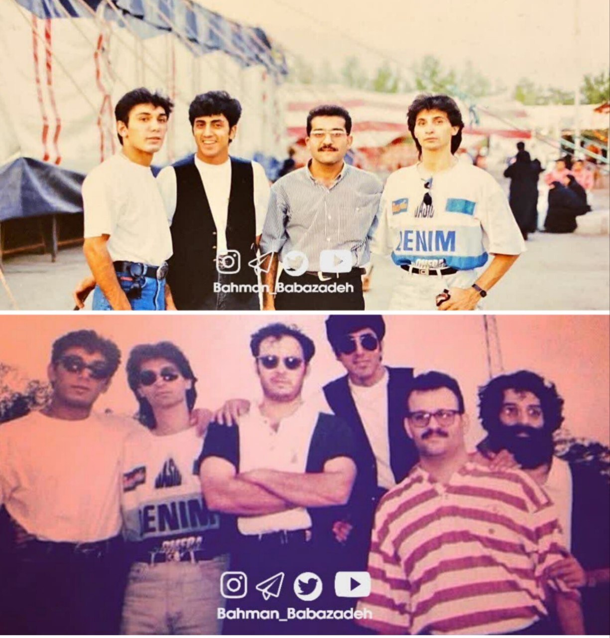 ساز زدن شادمهر در سیرک